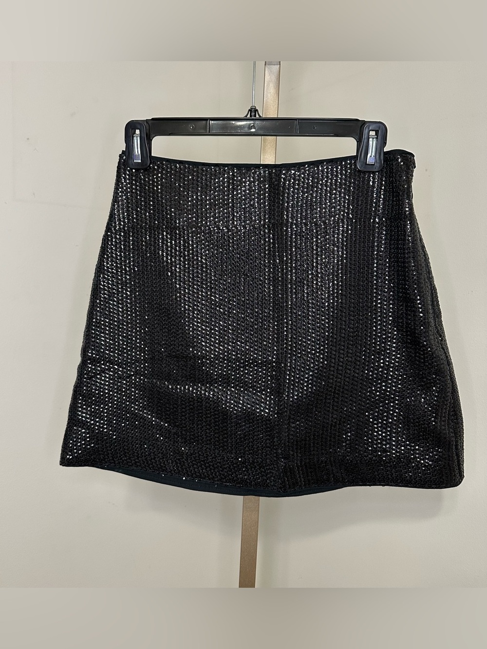Abercrombie & Fitch Black Sequin Mini Skirt